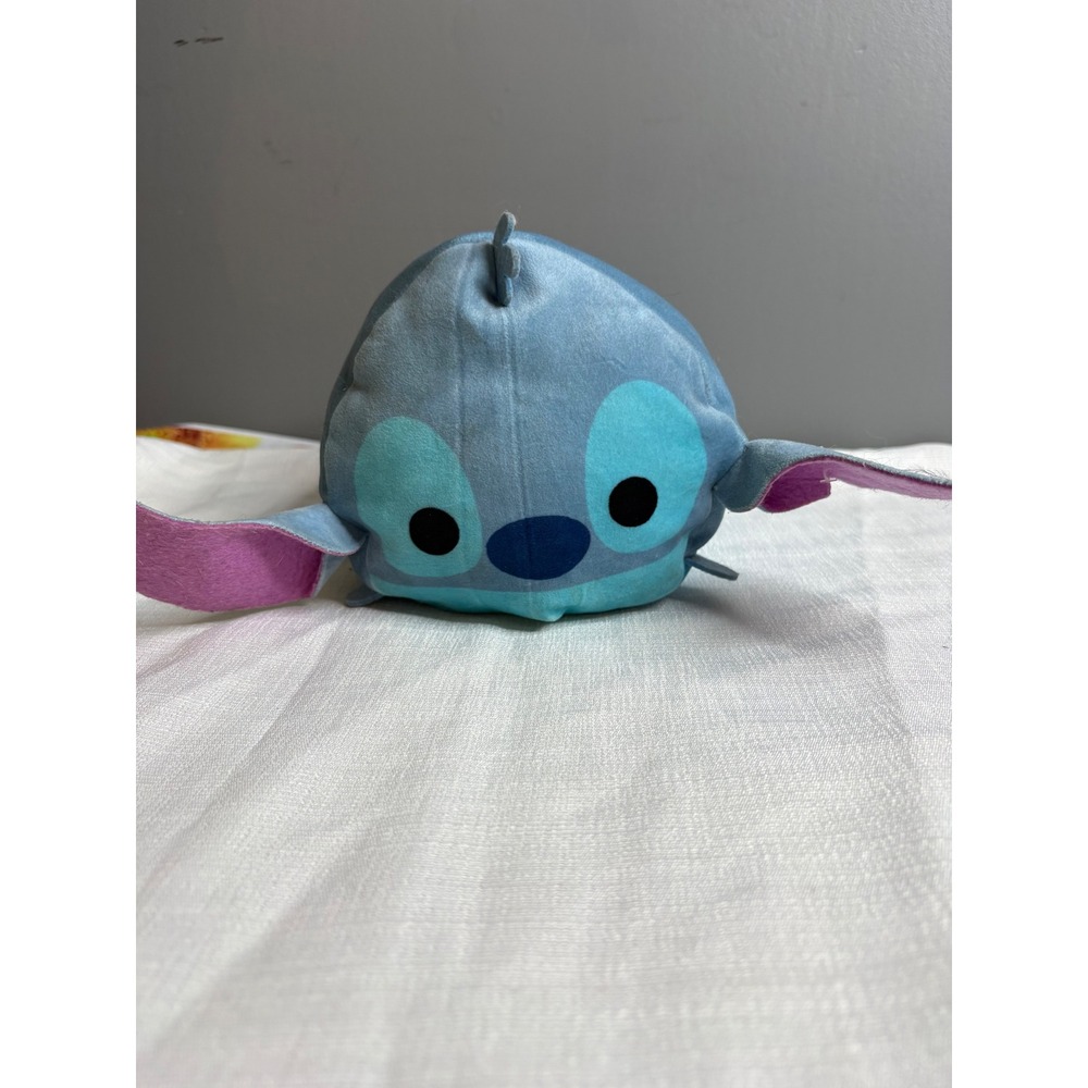 Disney Tsum Tsum Stitch Plush Lilo & Stitch Blue Stackable Medium Soft Toy